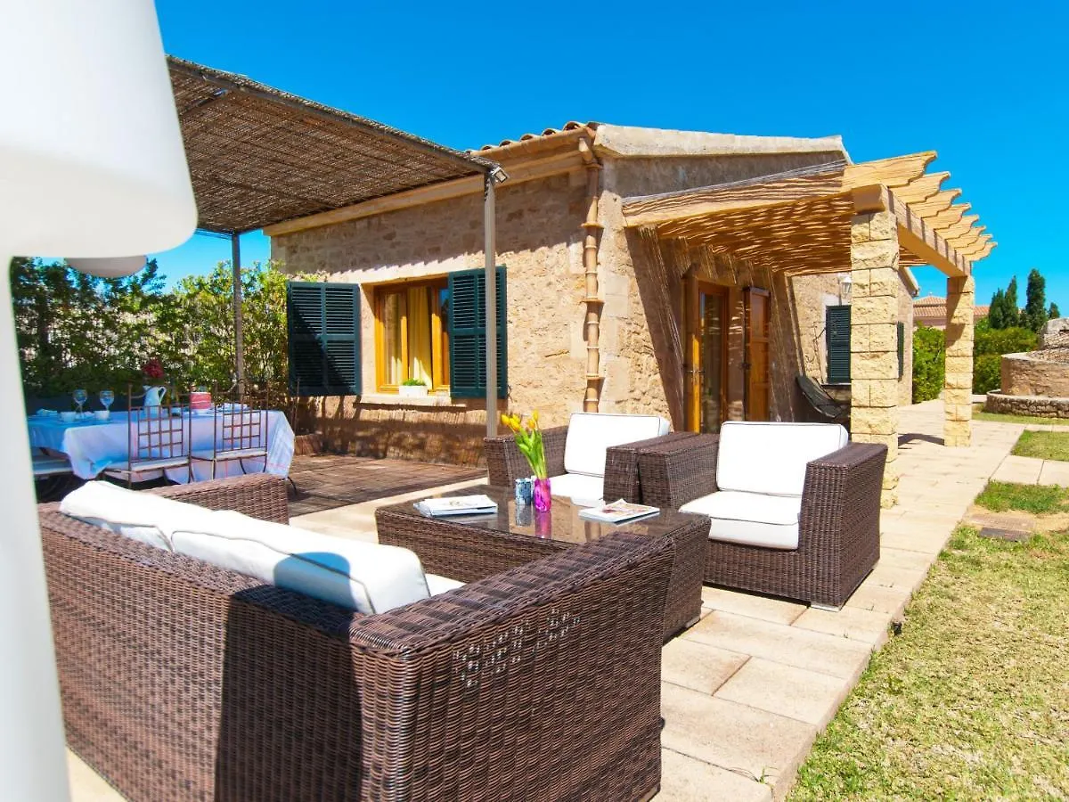 Villa Barcares Petit, Piscina, Jardines Junto A Playa En Alcudia
