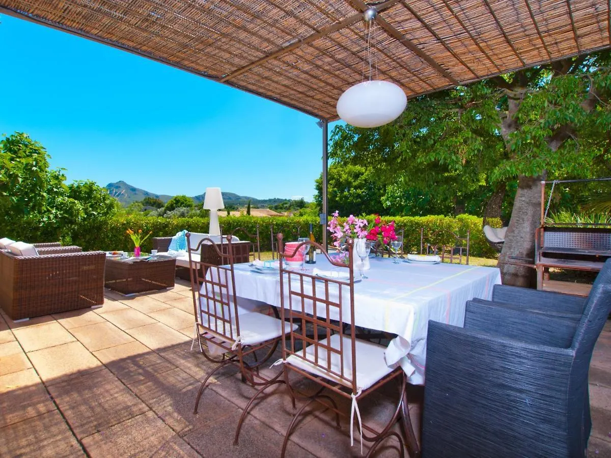 Villa Barcares Petit, Piscina, Jardines Junto A Playa En Alcudia