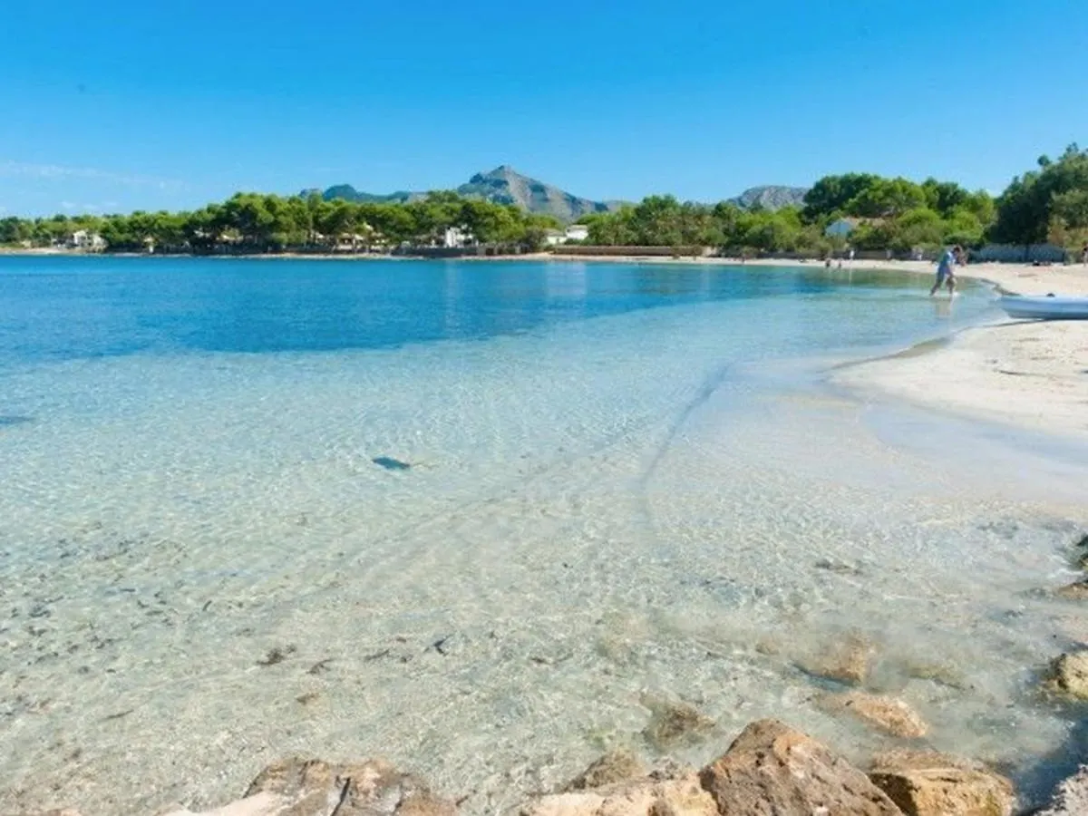 Villa Barcares Petit, Piscina, Jardines Junto A Playa En Alcudia